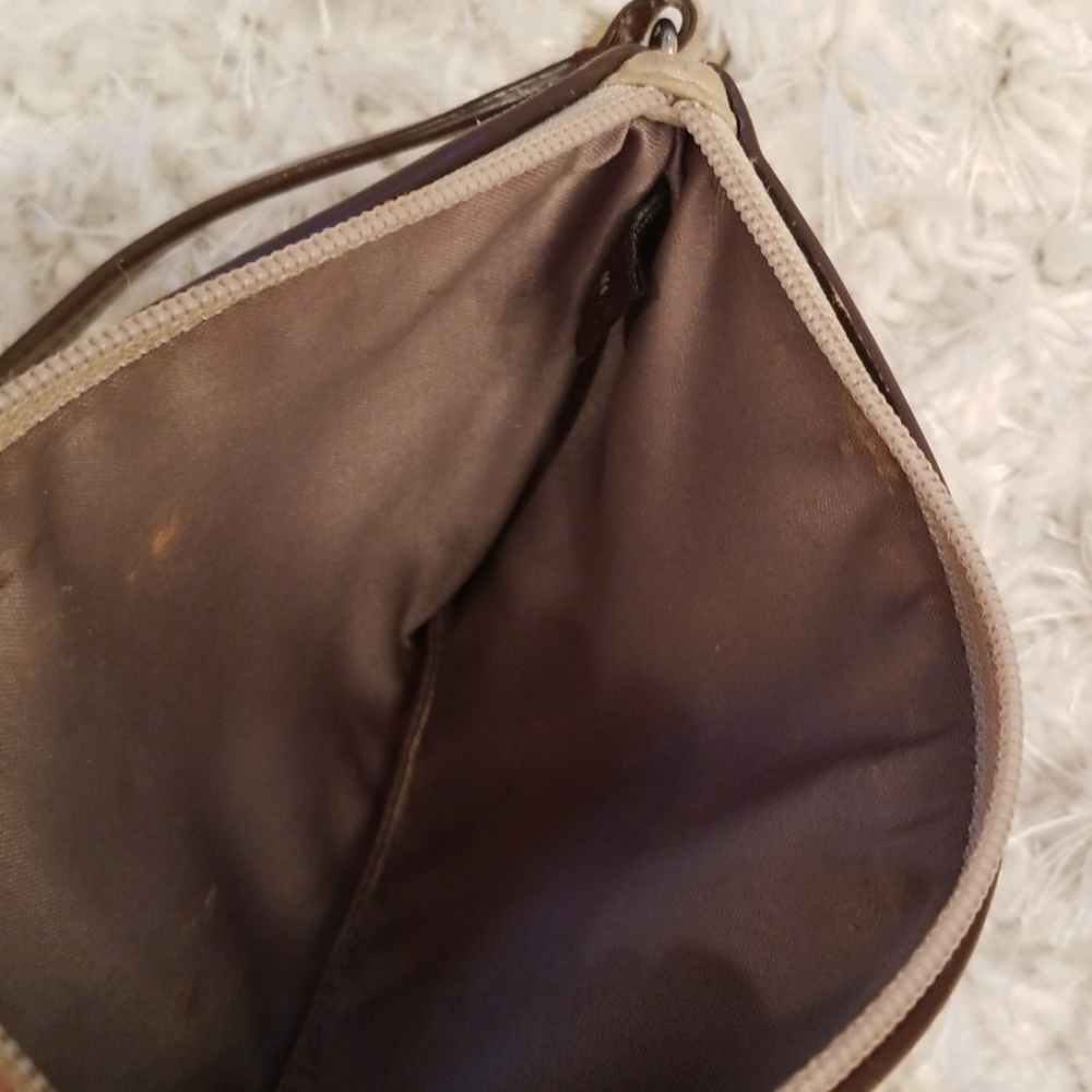 COACH wristlet  Gold and Brown - Picture 4 of 6